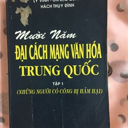 10 Năm cách mạng văn hóa Trung Quốc (Tập 1 - Những người có công bị hãm hại)
